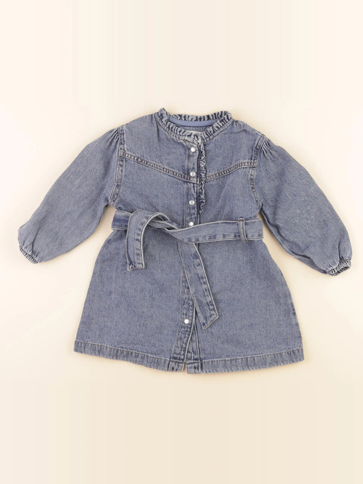 Vertbaudet - robe bleu - 3 ans