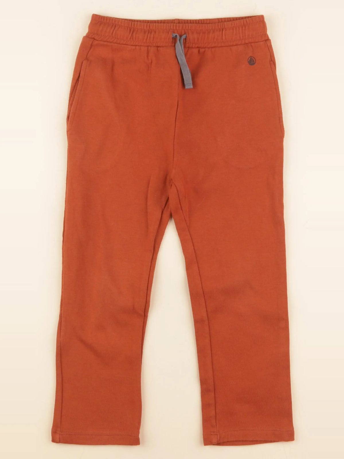 Petit Bateau - jogging orange - 6 ans