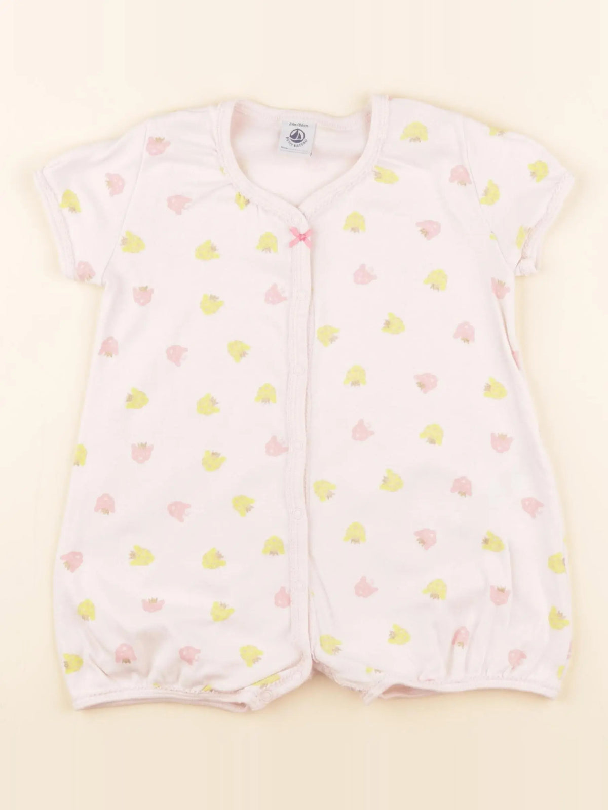 Petit Bateau - combinaison multicolore - 24 mois