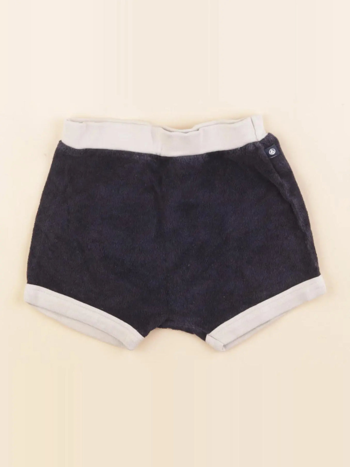 Petit Bateau - short bleu - 3 ans