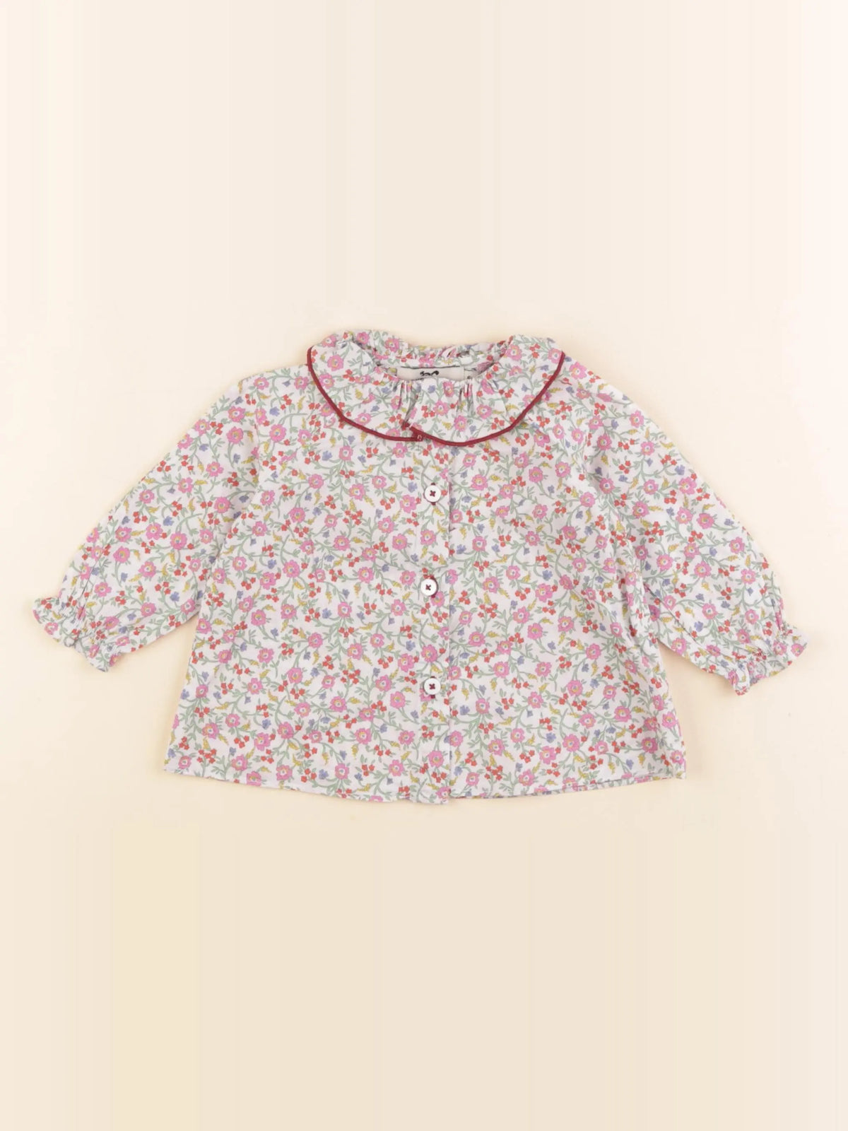 Cyrillus - blouse multicolore - 6 mois
