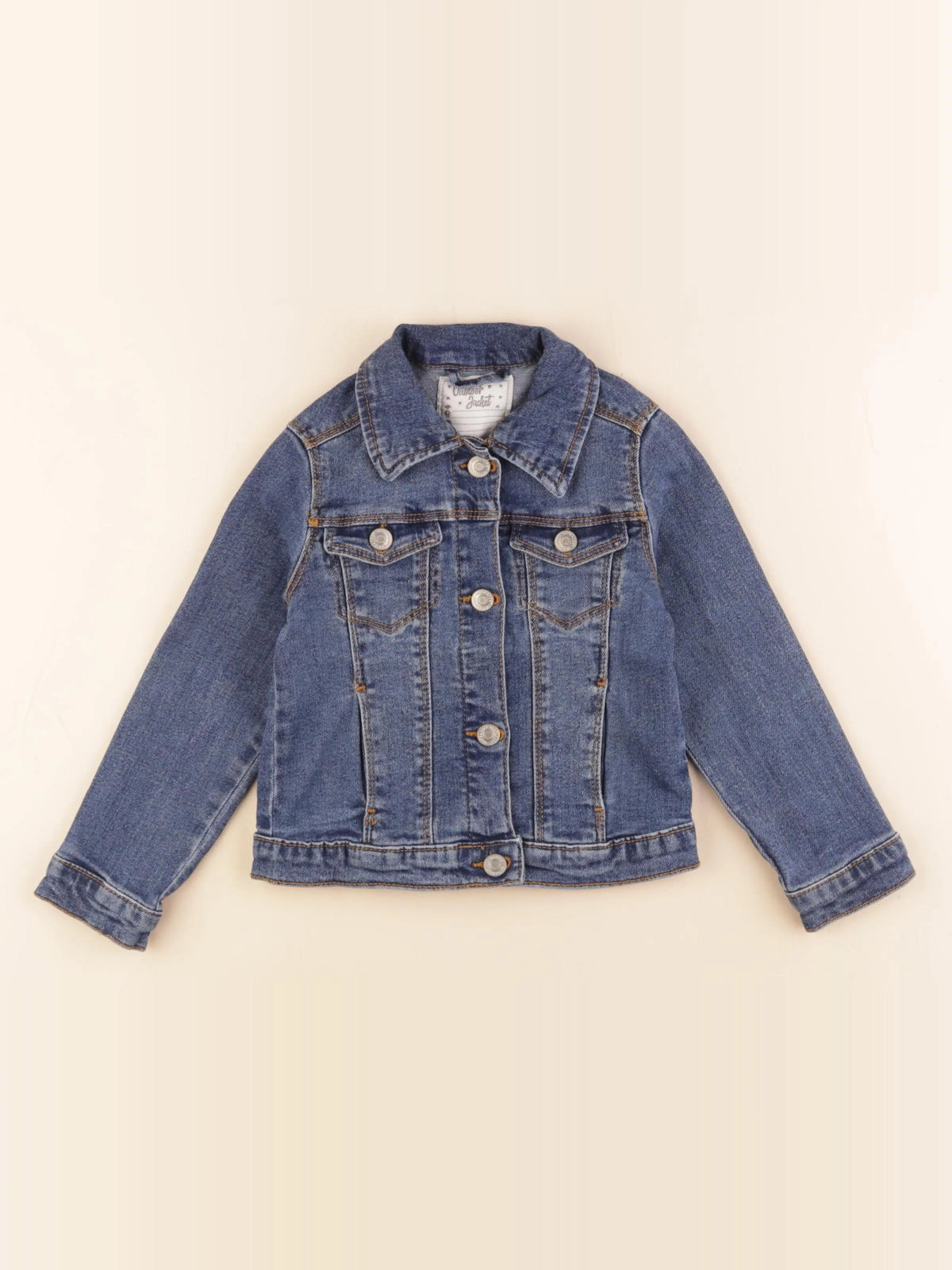 Vertbaudet - veste bleu - 4 ans