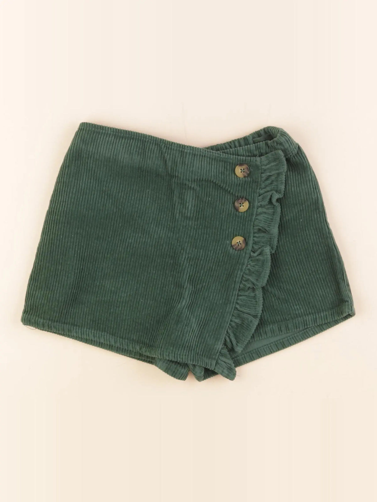 Vertbaudet - jupe short vert - 5 ans