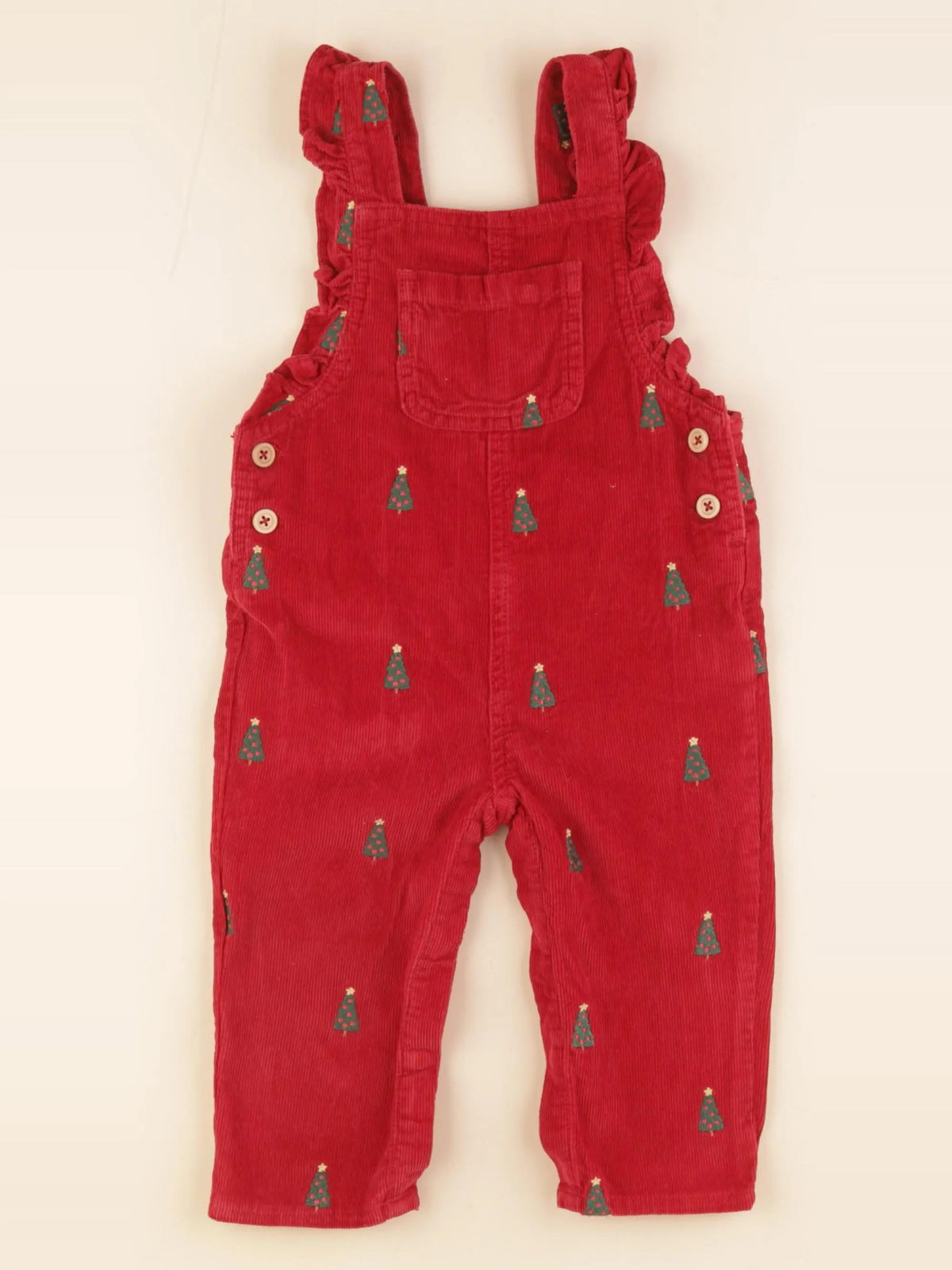 Boutchou - salopette rouge - 12 mois
