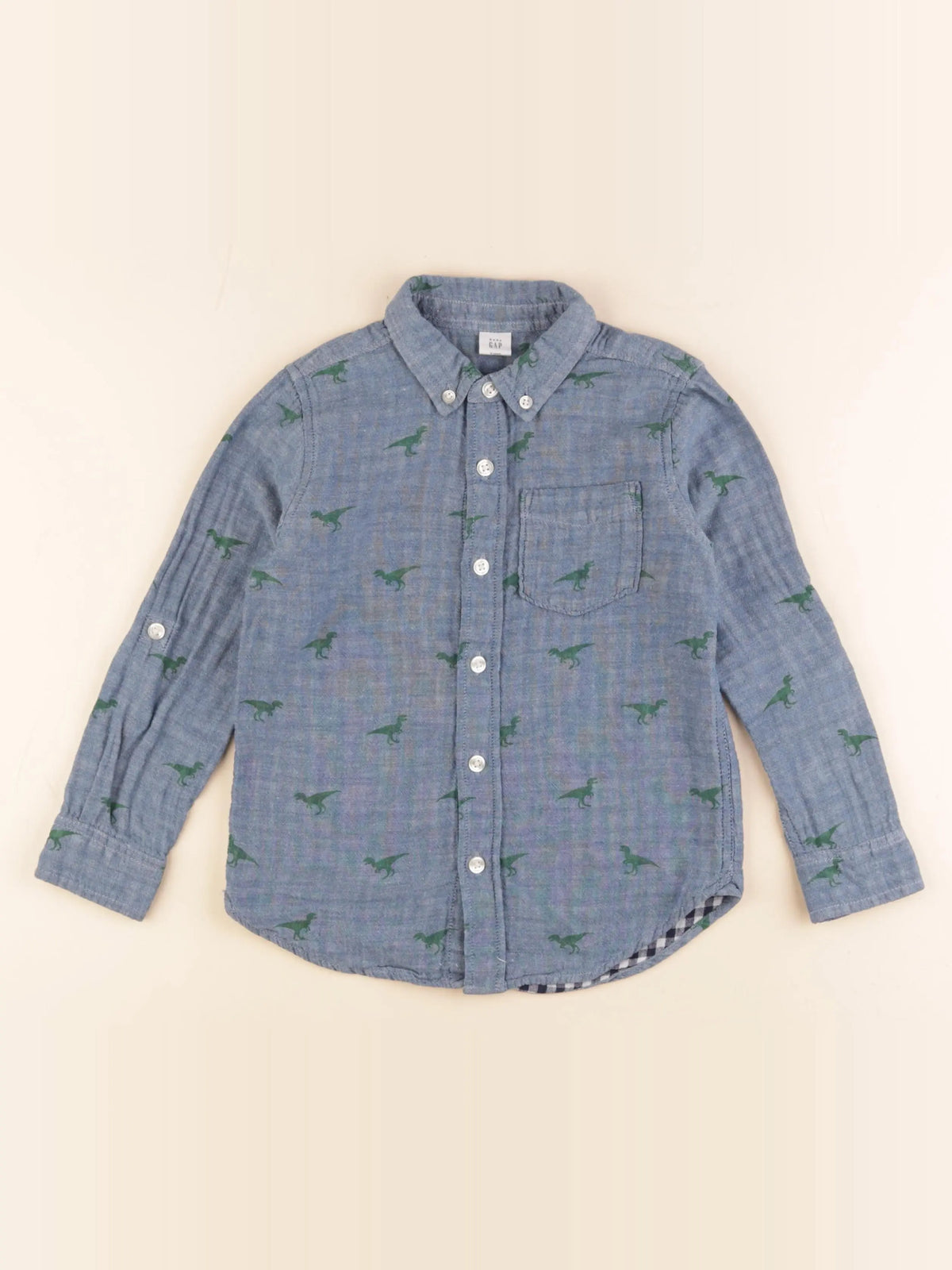 GAP - chemise bleu - 5 ans