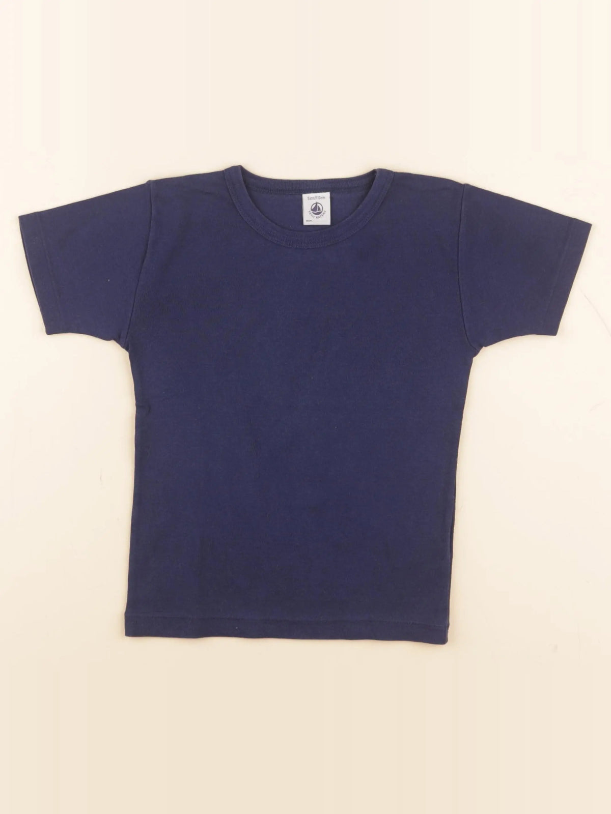 Petit Bateau - maillot de corps bleu - 5 ans