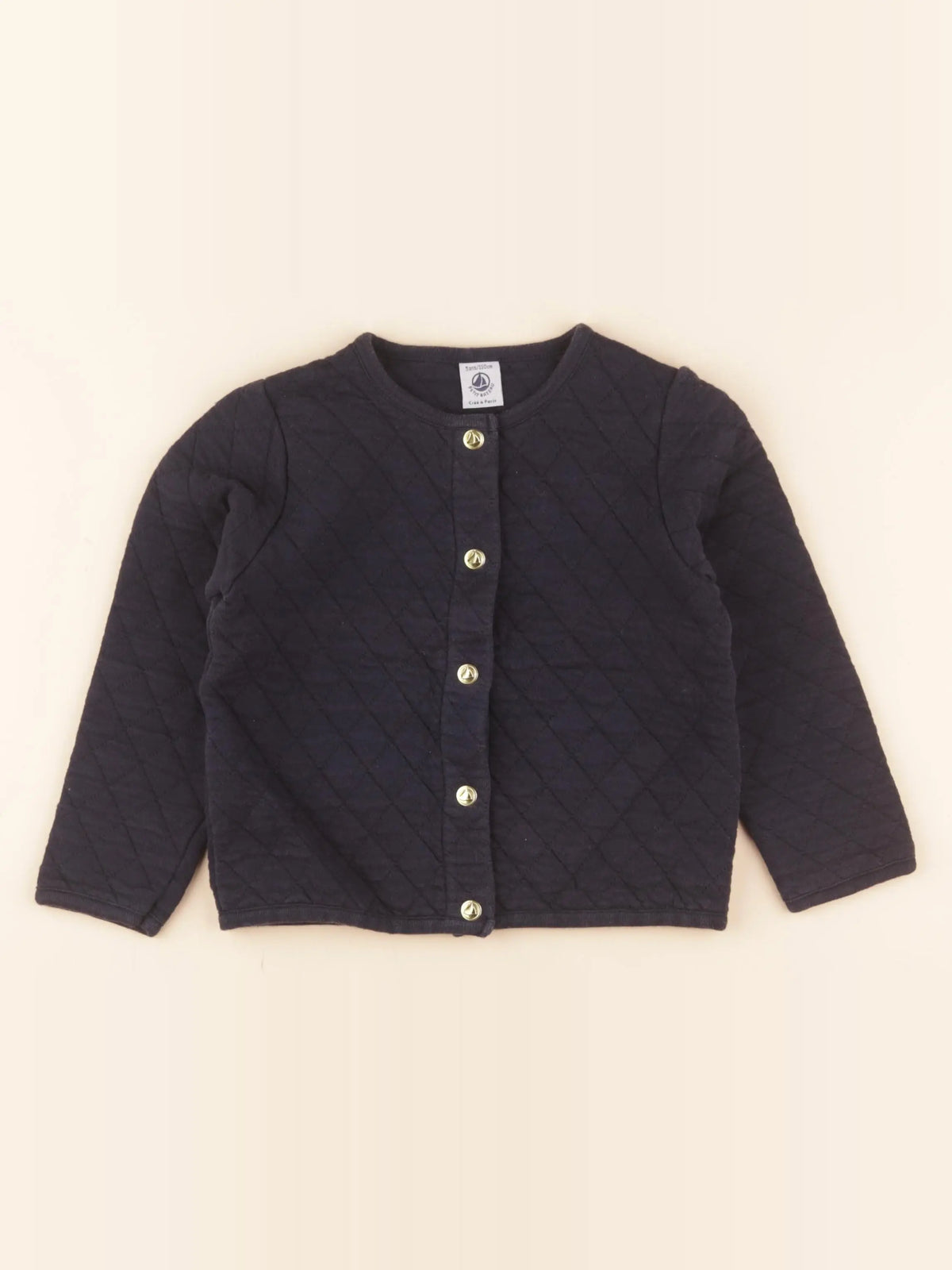 Petit Bateau - veste bleu - 5 ans