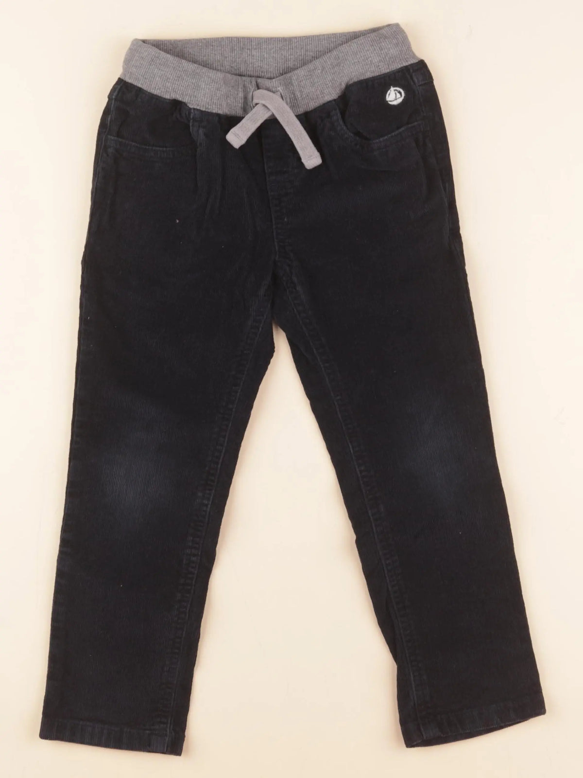 Petit Bateau - pantalon bleu - 4 ans