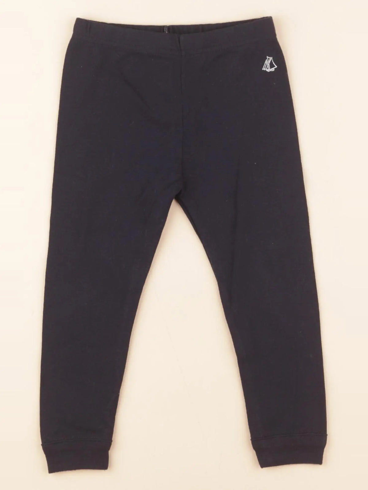 Petit Bateau - legging bleu - 24 mois