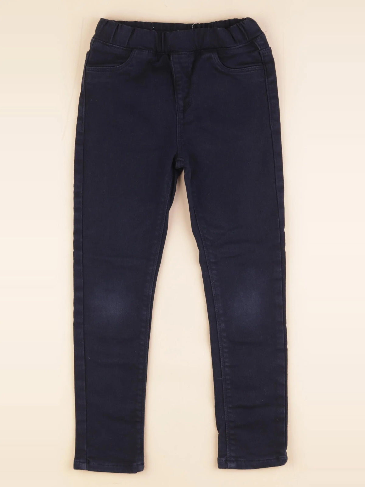 Vertbaudet - jegging bleu - 7 ans