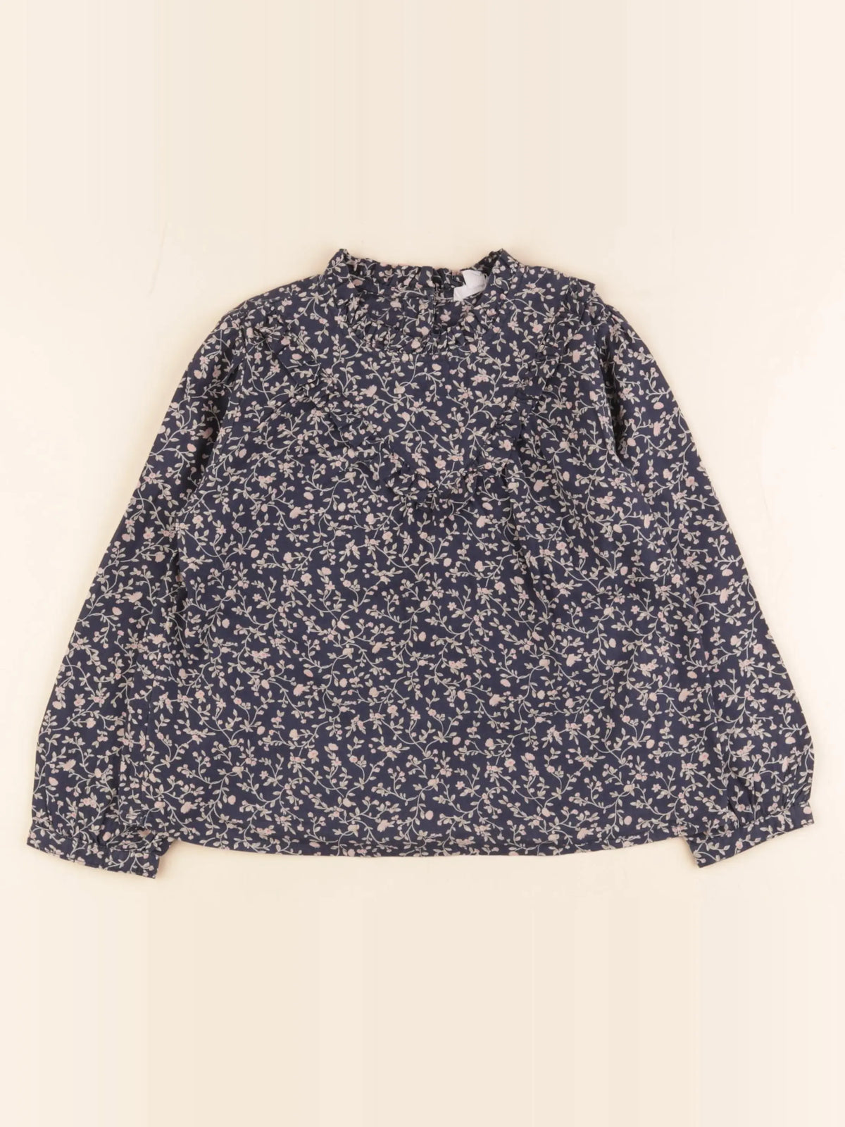 Vertbaudet - blouse bleu - 5 ans