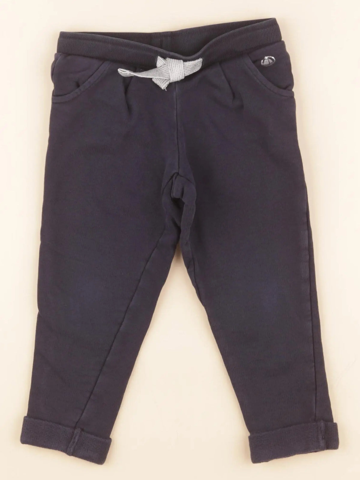 Petit Bateau - jogging bleu - 3 ans