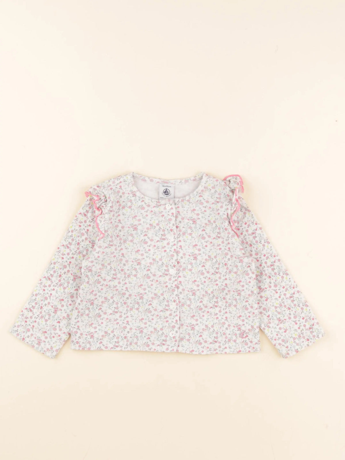 Petit Bateau - tee-shirt multicolore - 18 mois