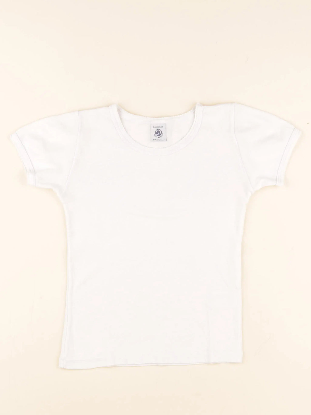Petit Bateau - maillot de corps blanc - 8 ans