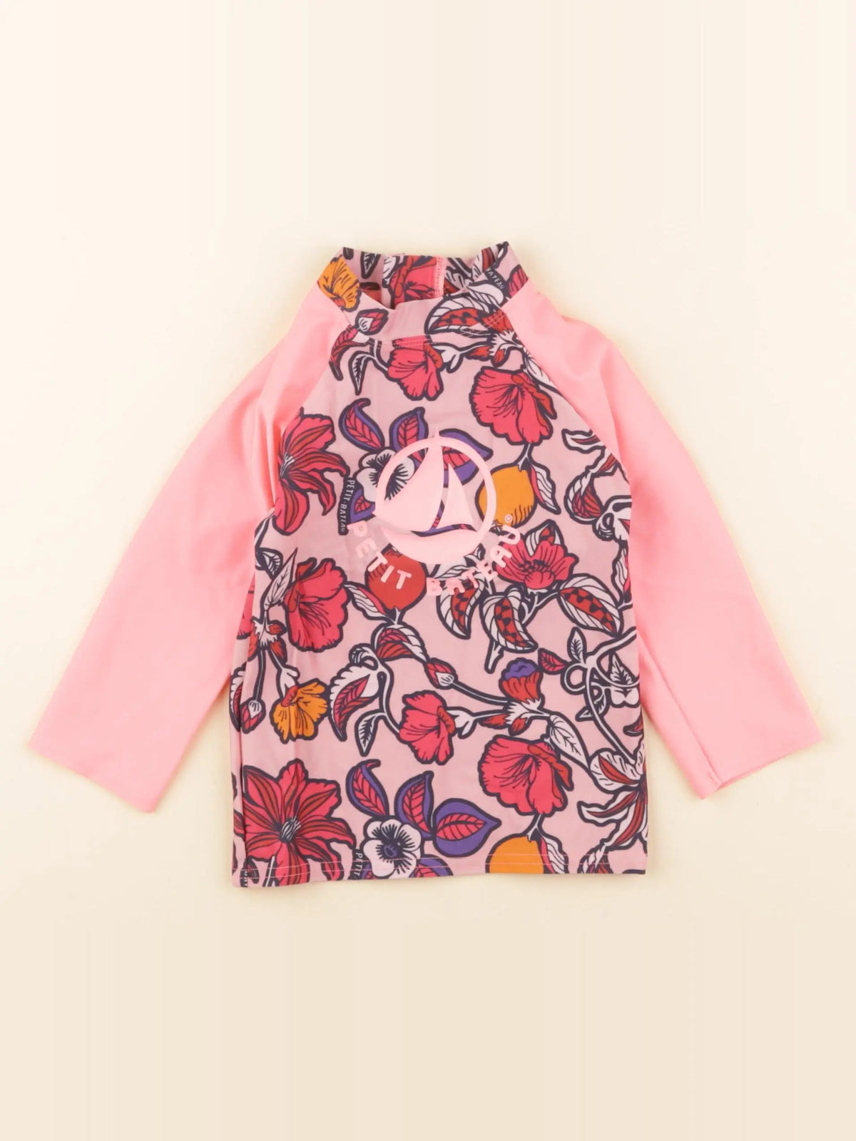 Petit Bateau - tee-shirt de bain multicolore - 24 mois