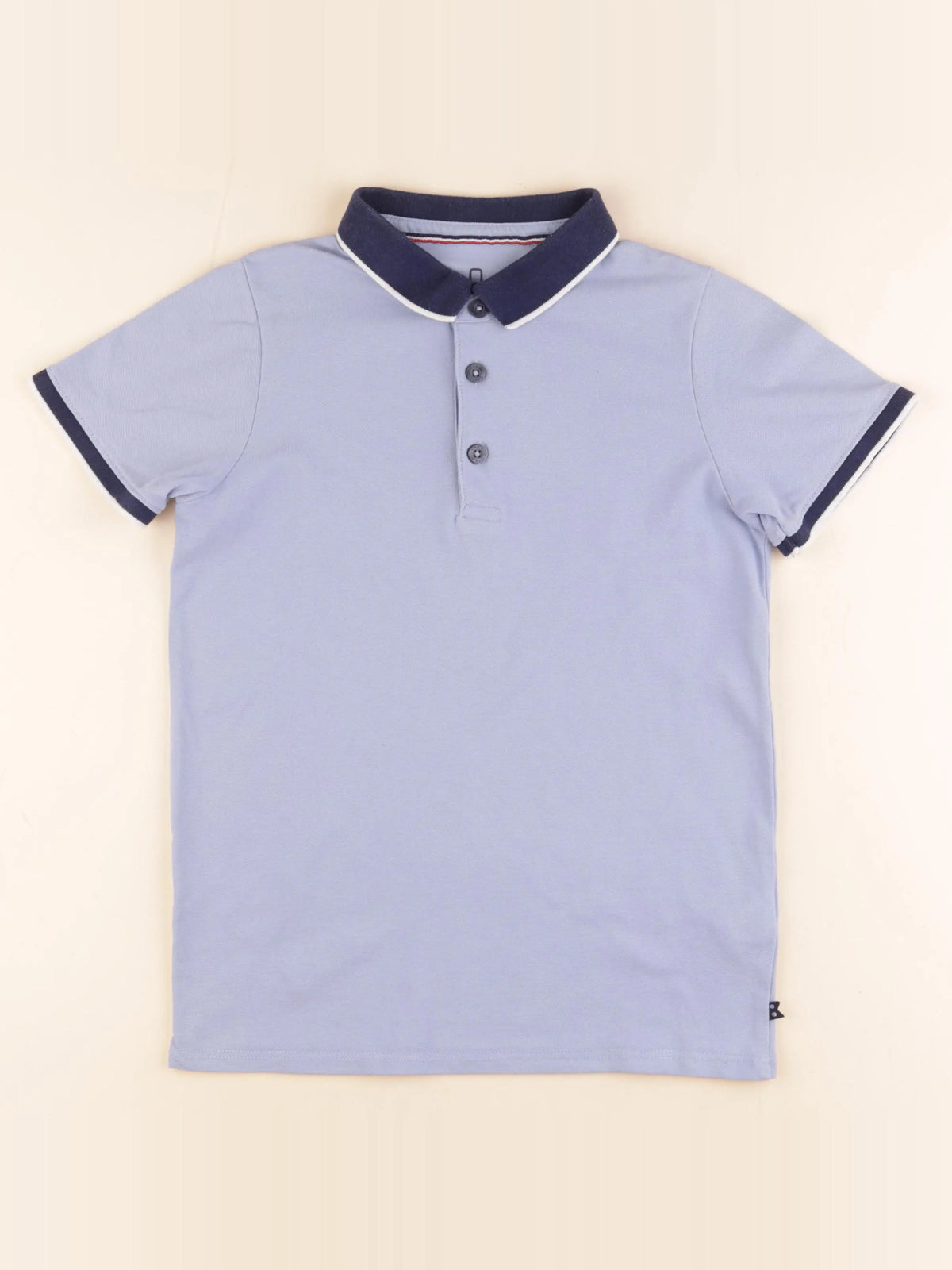 Okaidi - polo bleu - 12 ans
