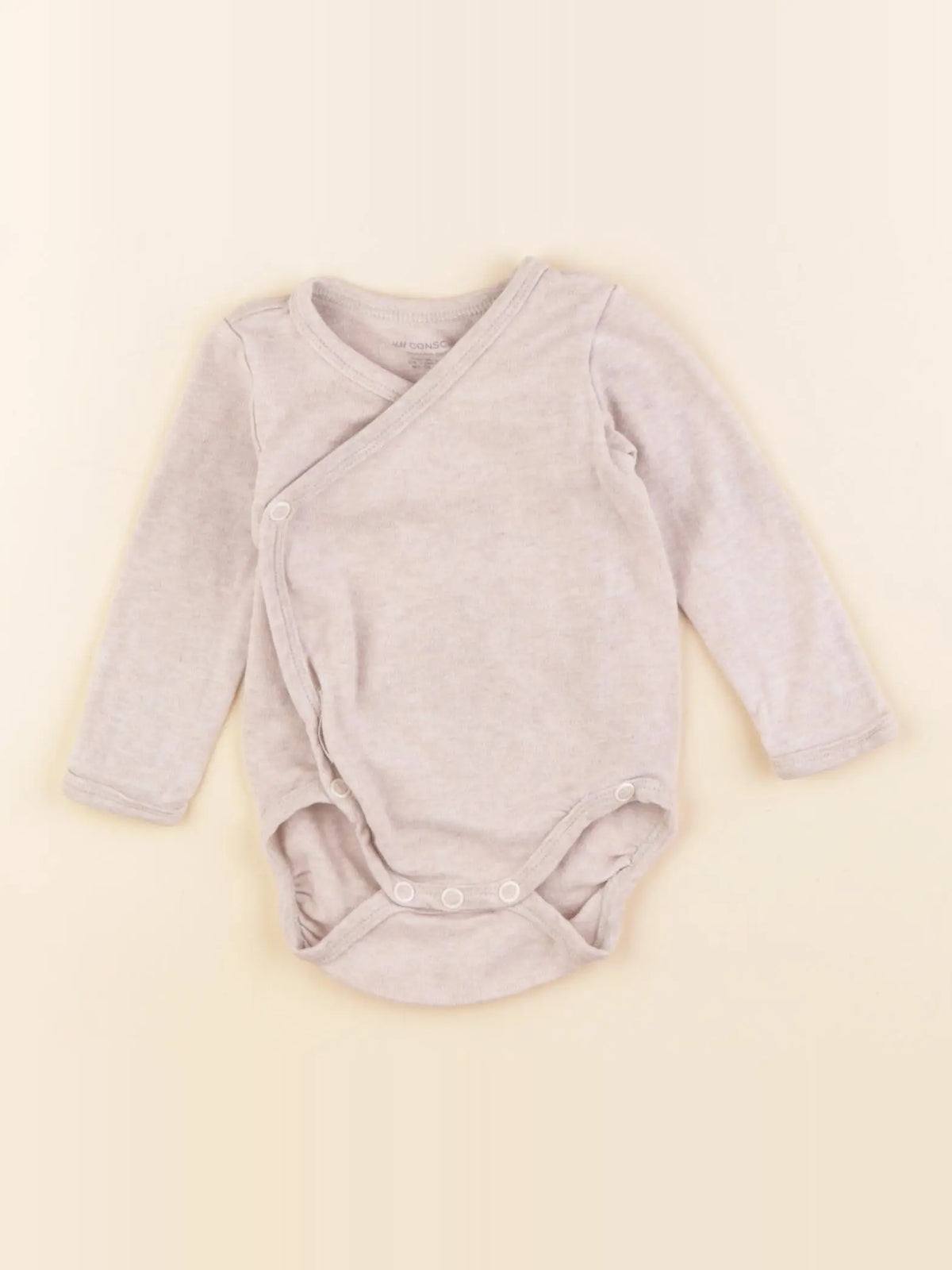 H&M - body beige - 1/2 mois