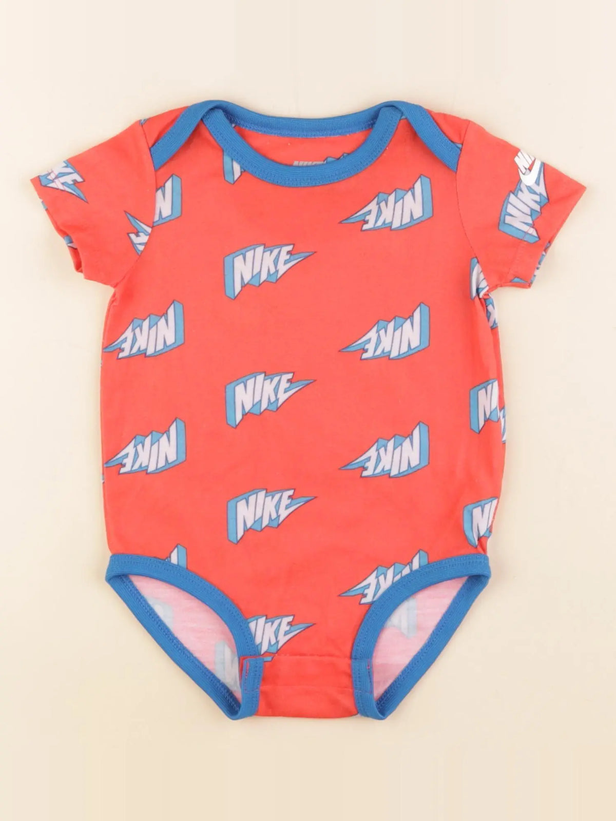 Nike - body rouge - 9 mois