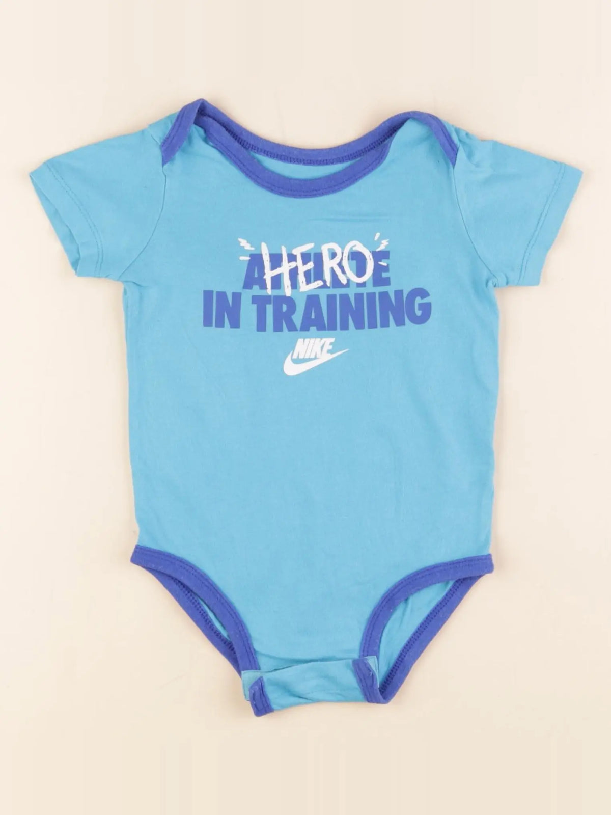 Nike - body bleu - 9 mois
