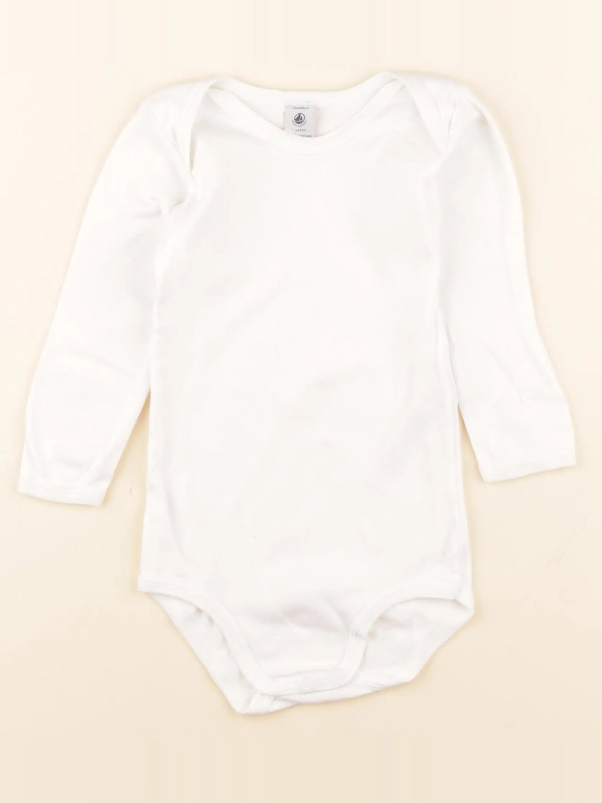 Petit Bateau - body blanc - 2 ans