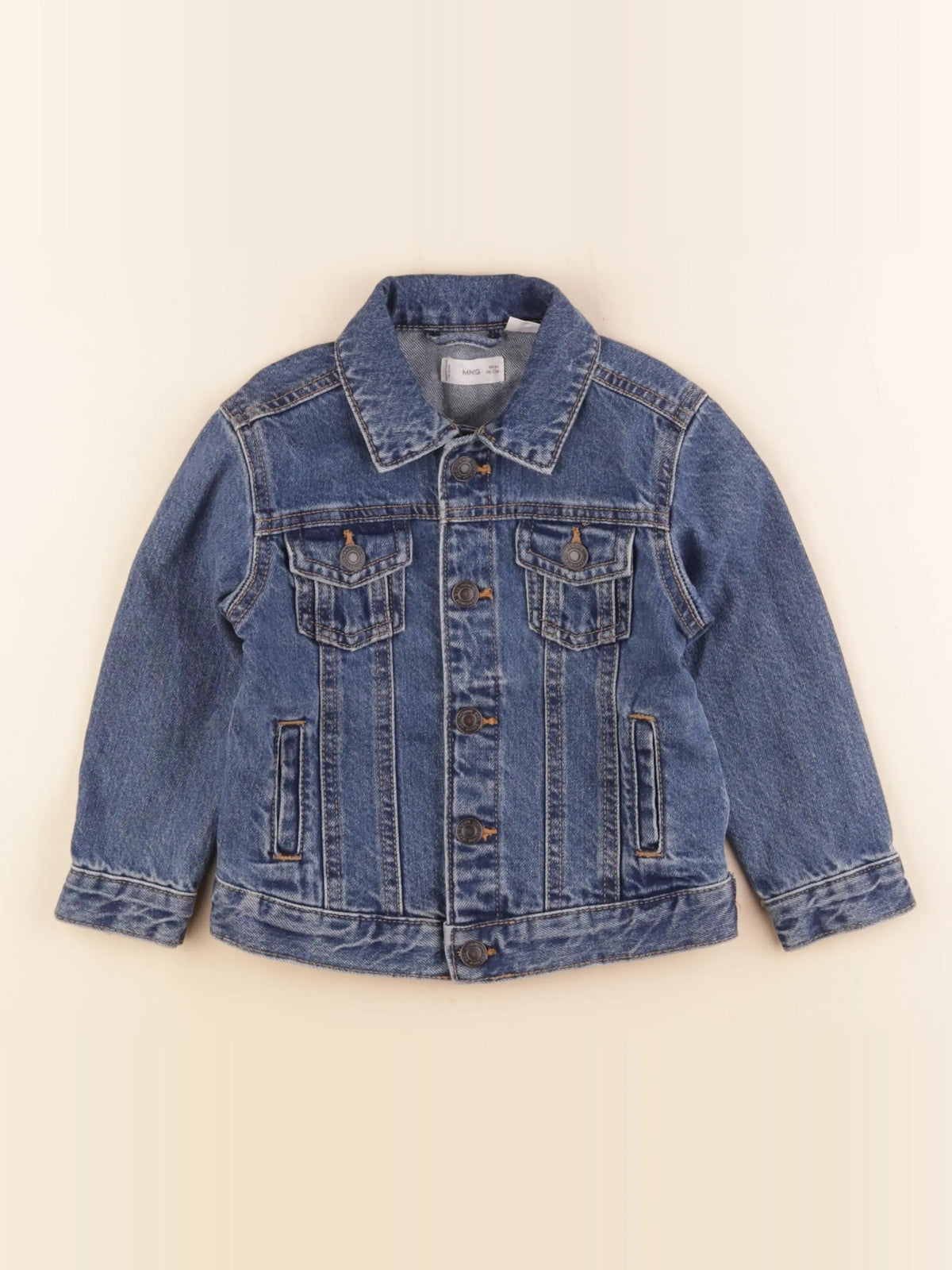 Mango - veste bleu - 2/3 ans