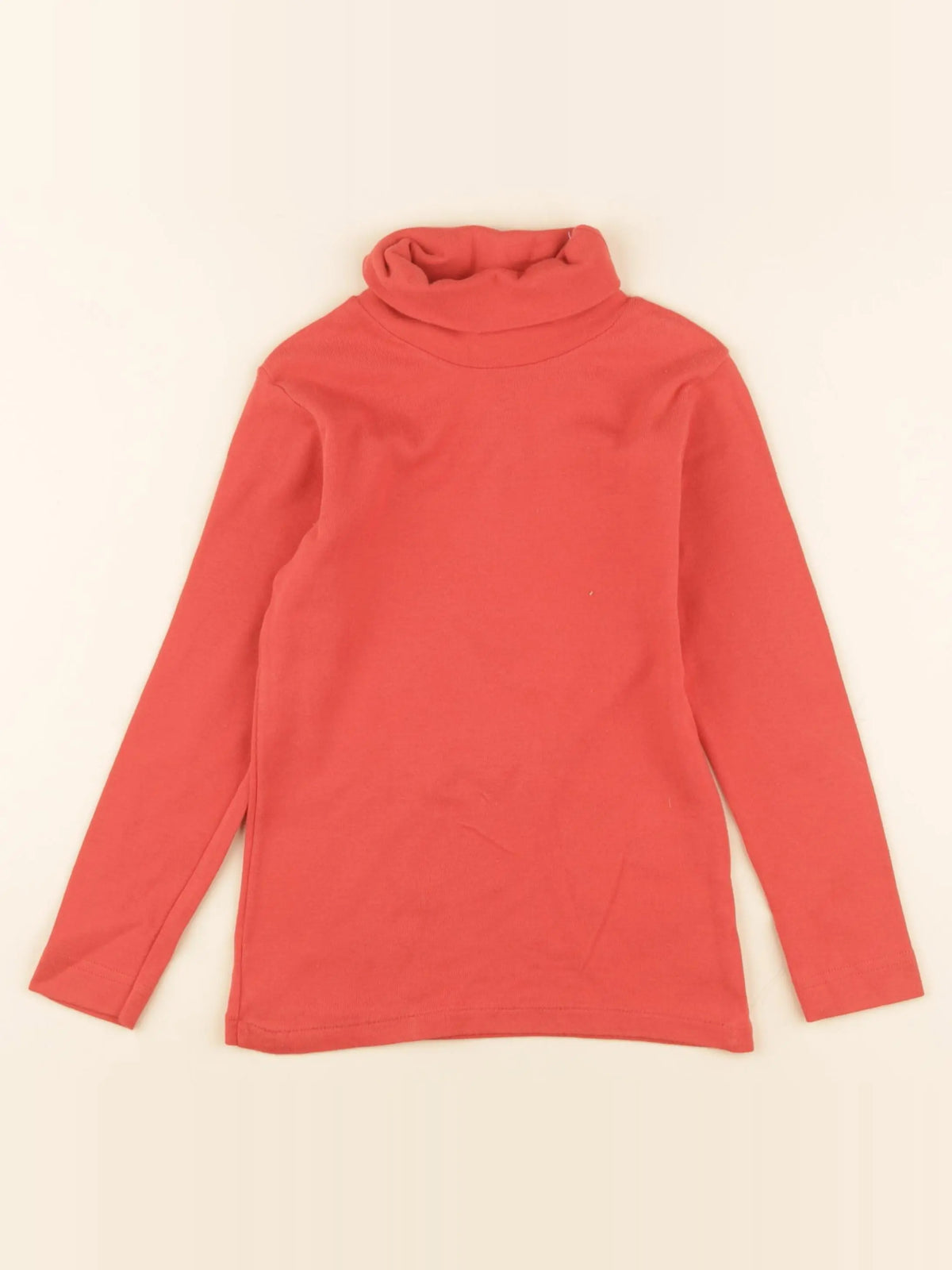 Petit Bateau - sous-pull orange - 5 ans