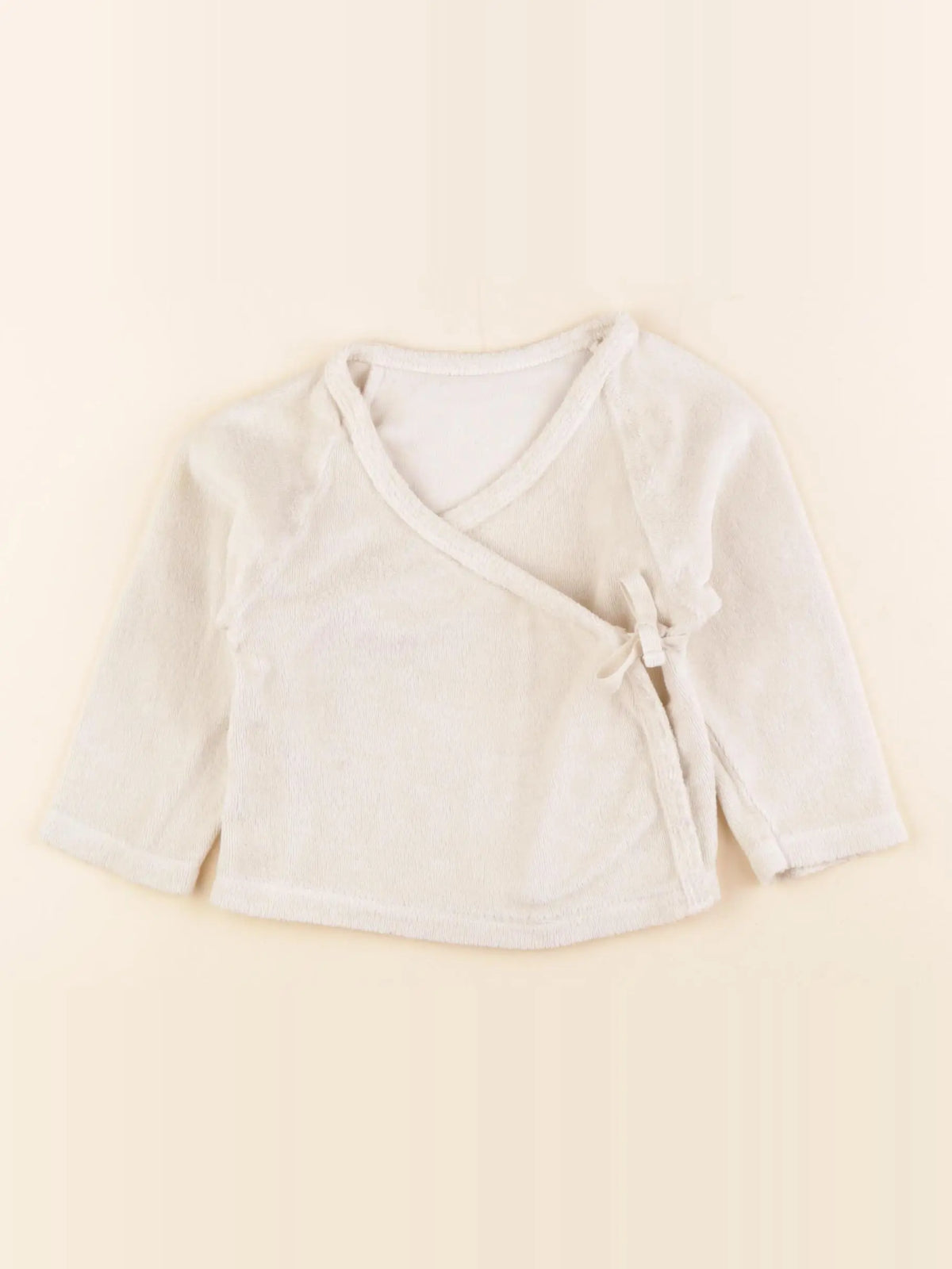 Poudre Organic - gilet beige - 6 mois