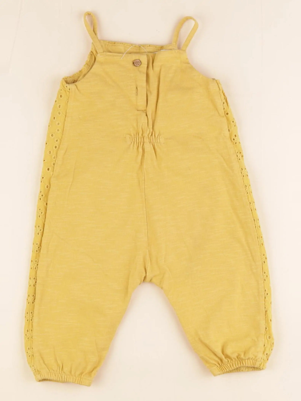 Zara - combinaison jaune - 6/9 mois