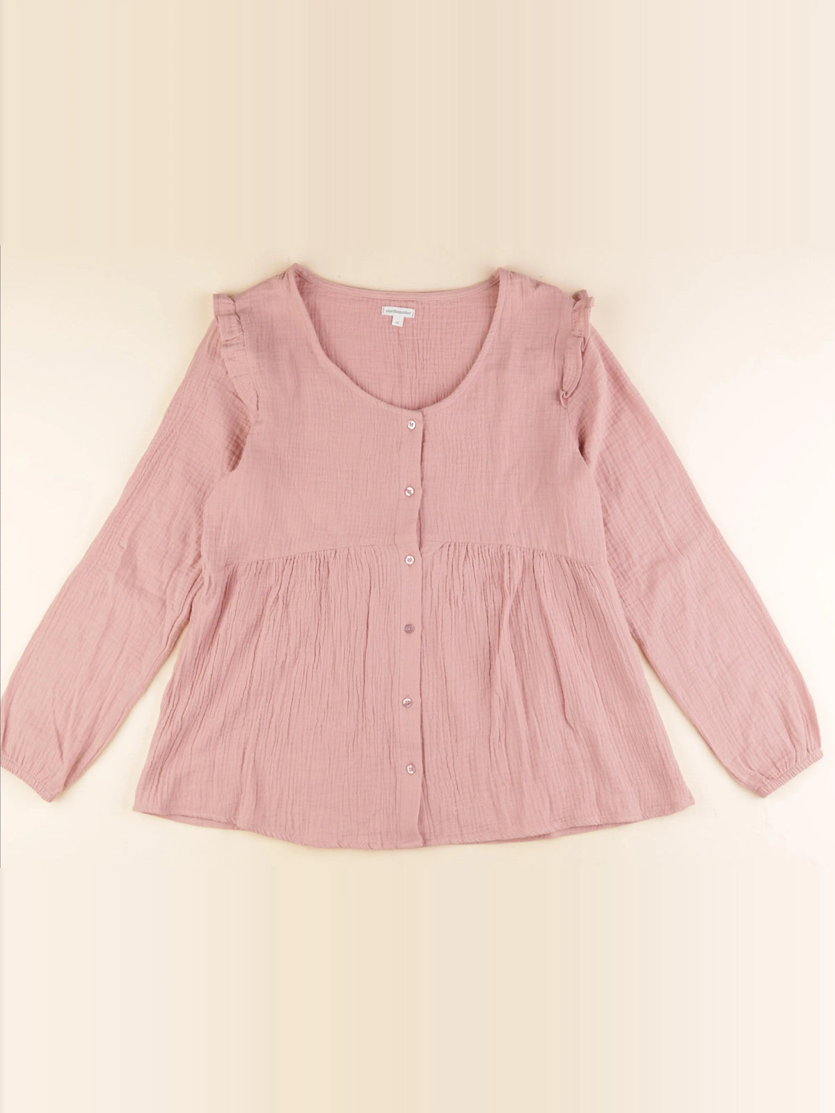 Vertbaudet - blouse grossesse, allaitement rose - 38
