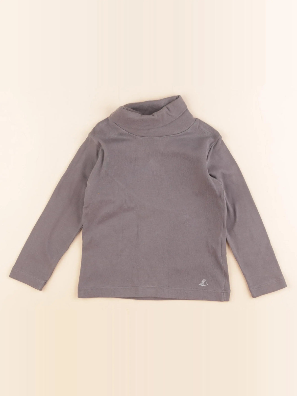 Petit Bateau - sous-pull gris - 3 ans