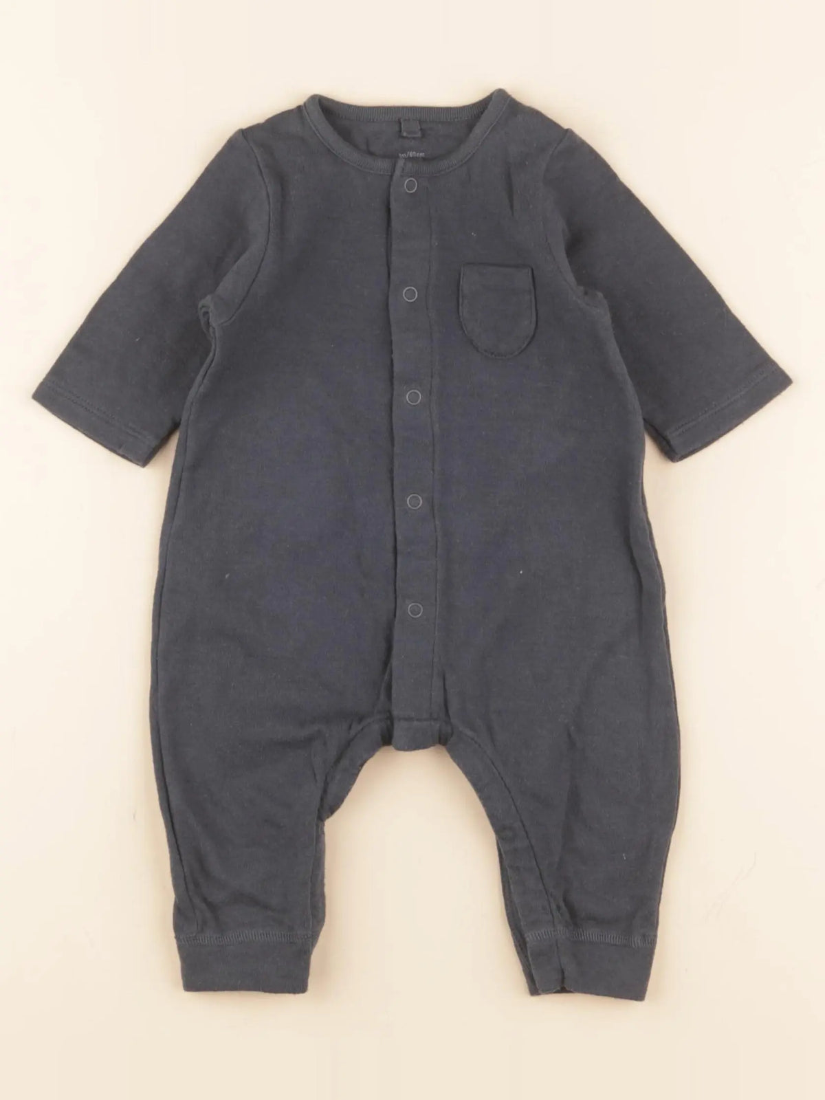 Petit Bateau - combinaison gris - 3 mois