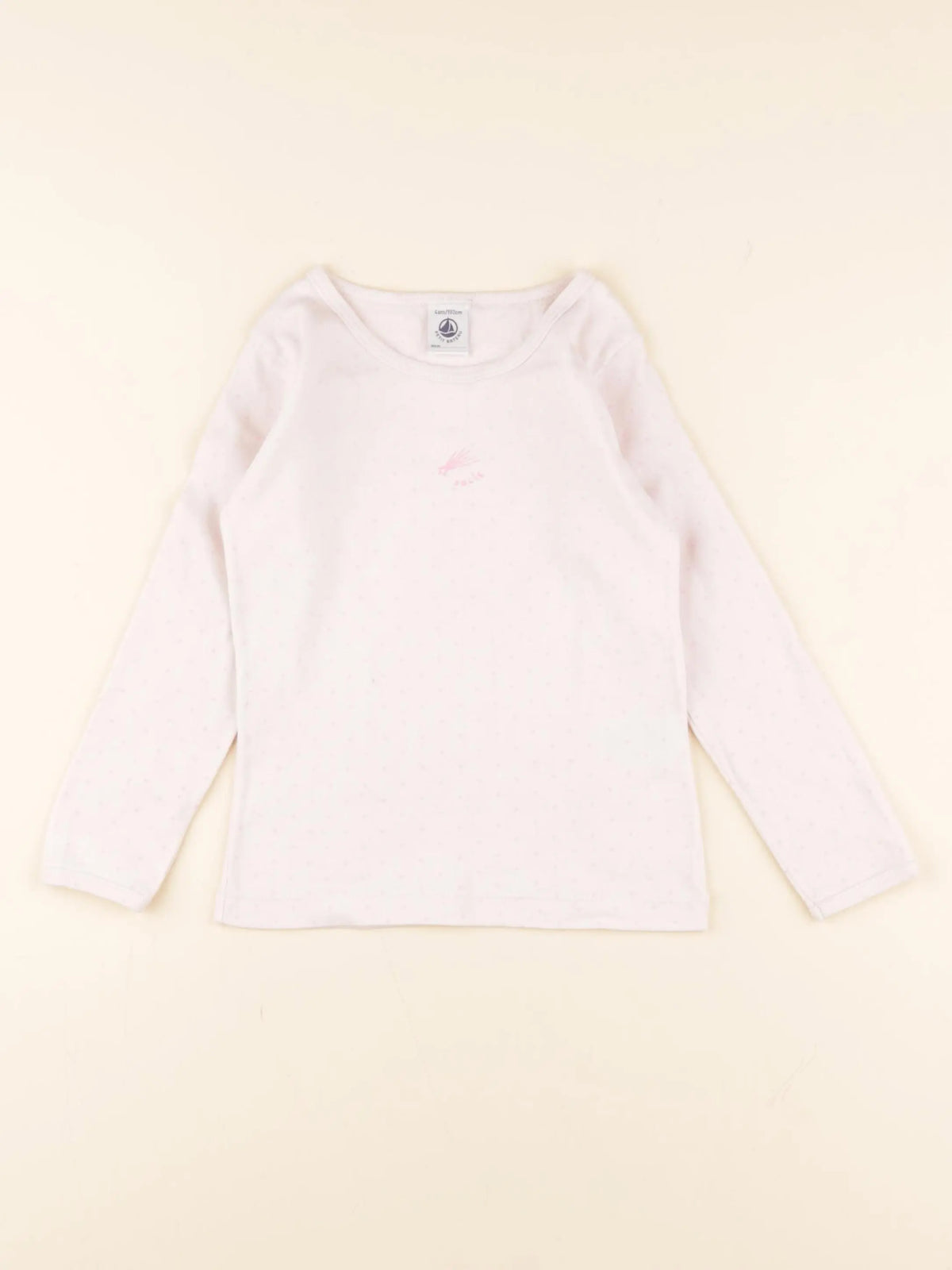 Petit Bateau - maillot de corps rose - 4 ans