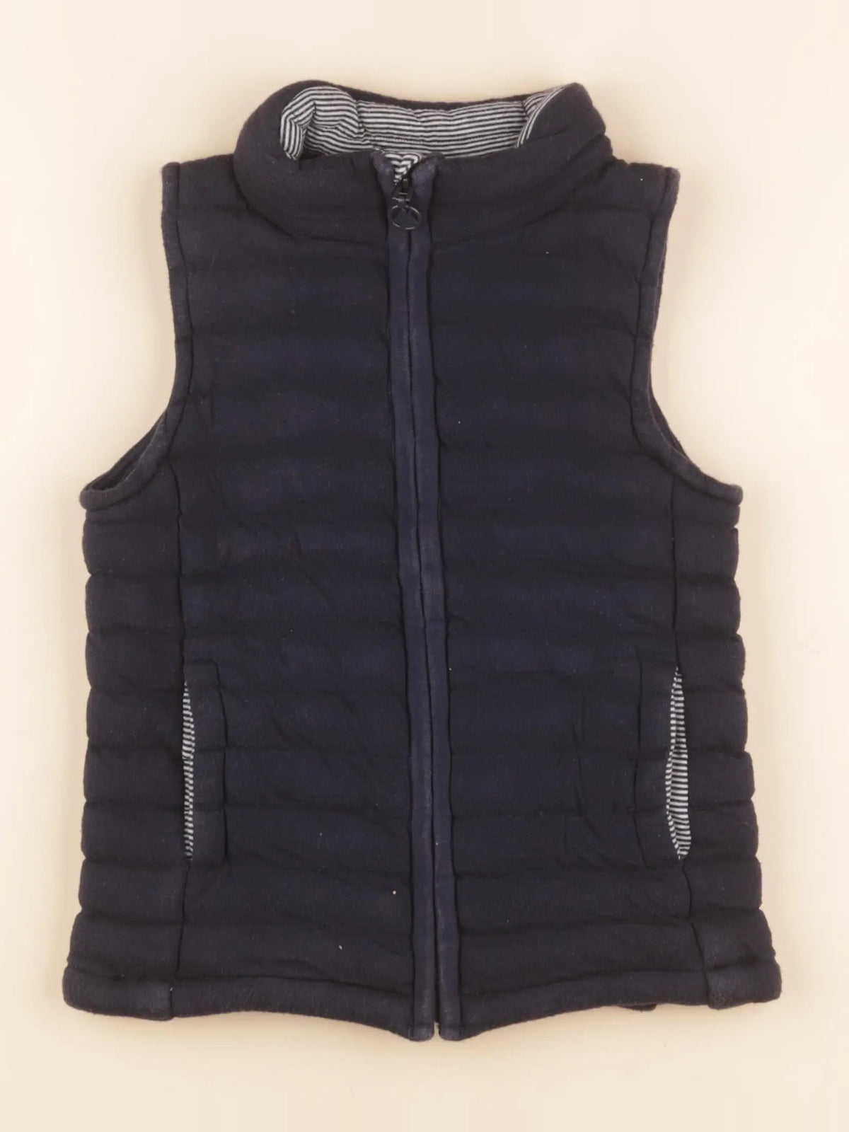 Petit Bateau - doudoune bleu - 6 ans