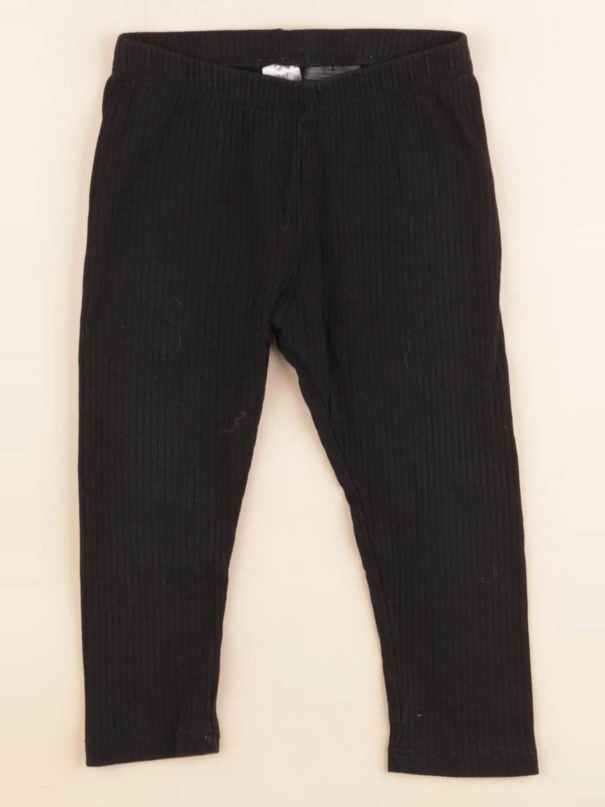 H&M - legging noir - 18/24 mois