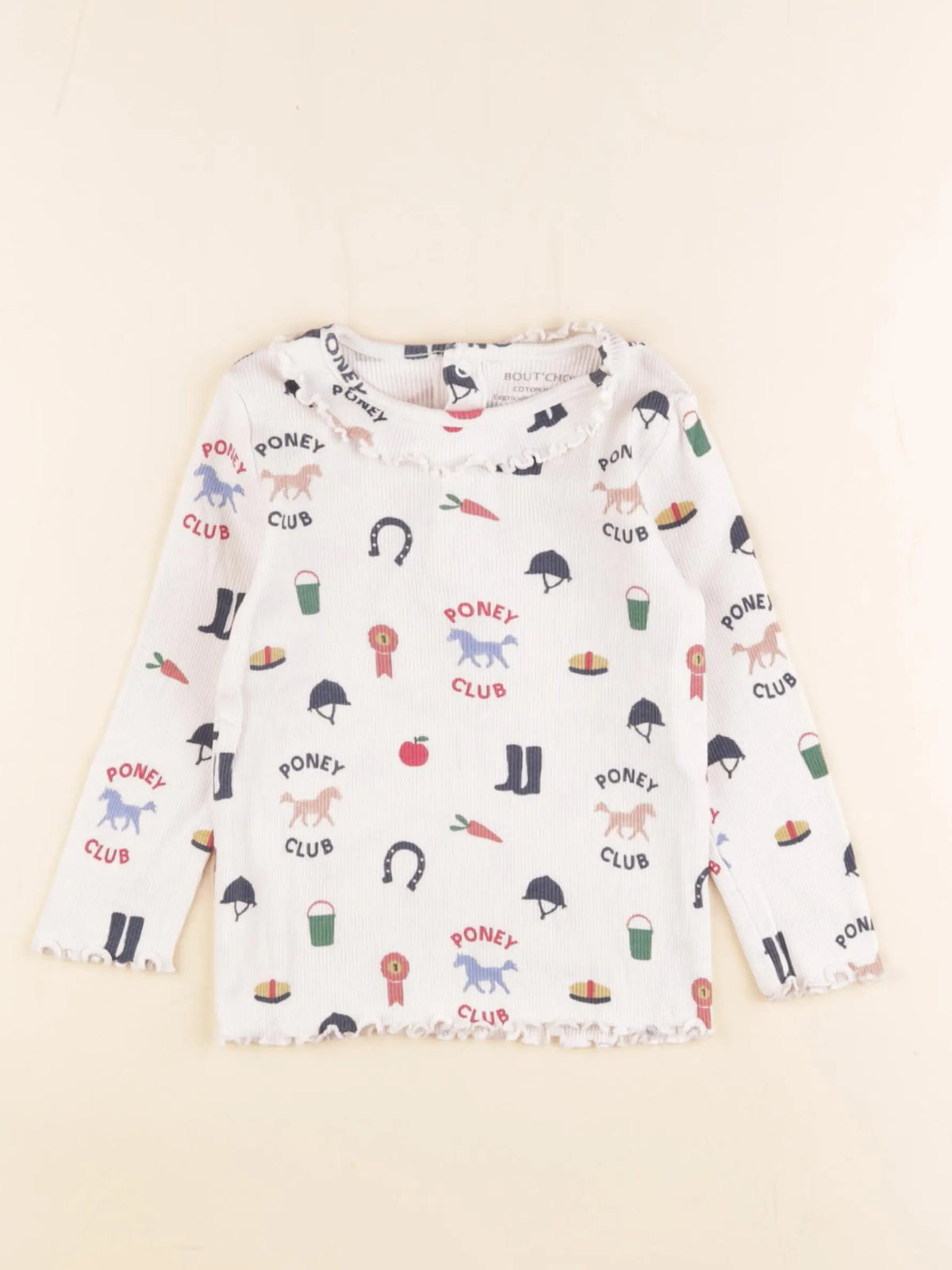 Boutchou - tee-shirt blanc - 24 mois