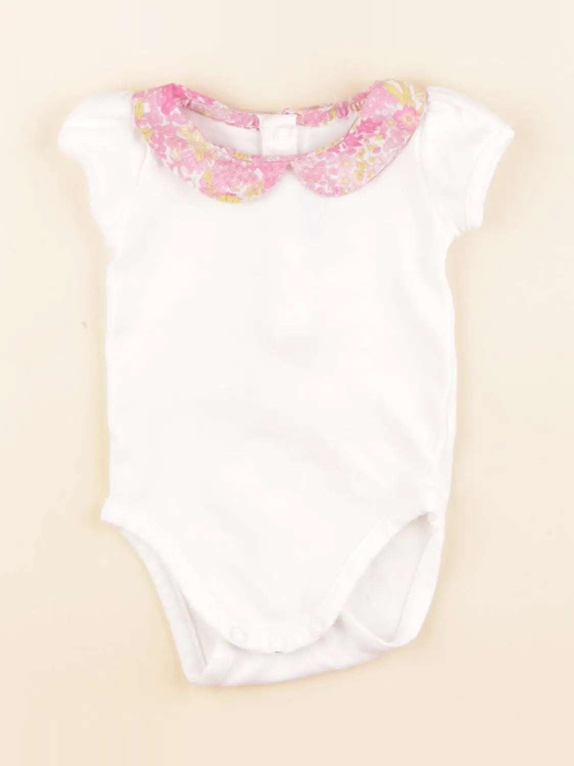 Jacadi - body liberty blanc - 3 mois