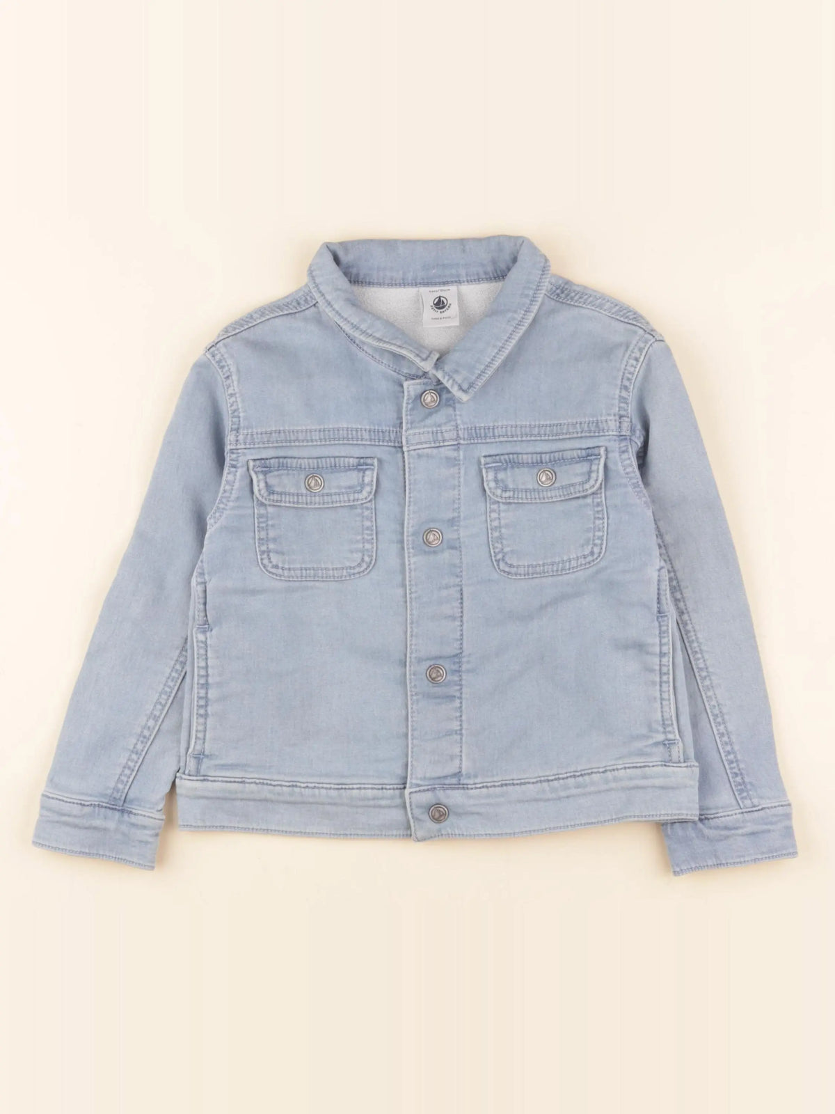 Petit Bateau - veste bleu - 4 ans
