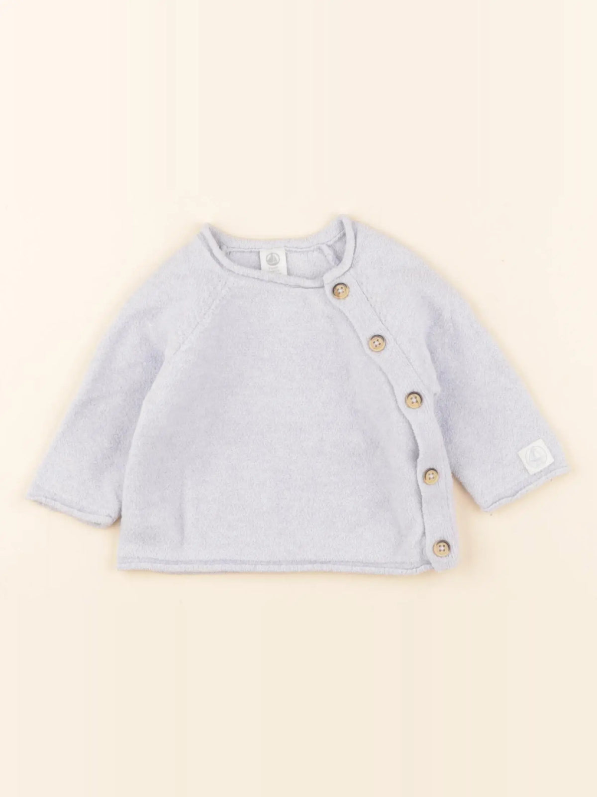 Petit Bateau - polaire bleu - 3 mois