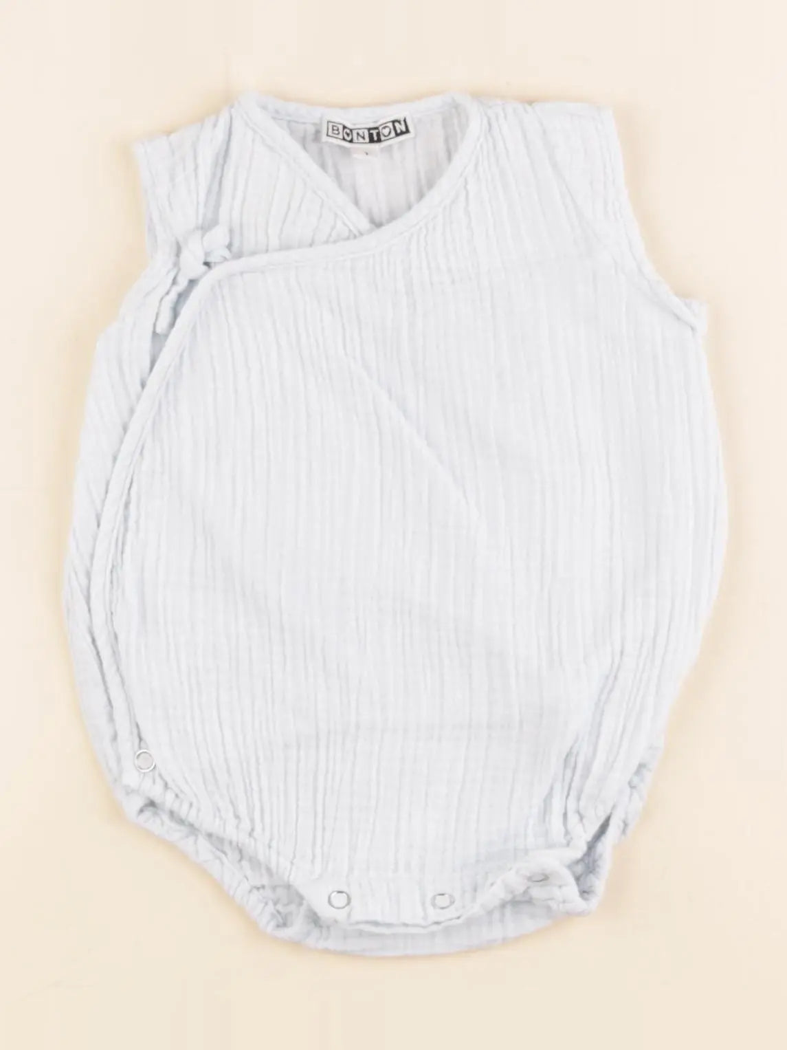 Bonton - combinaison bleu - 1 mois