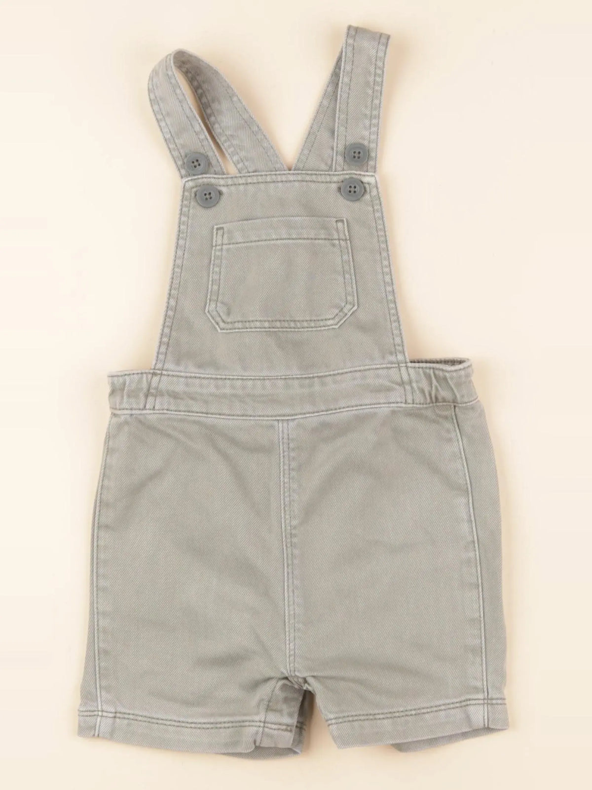 Petit Bateau - salopette vert - 12 mois
