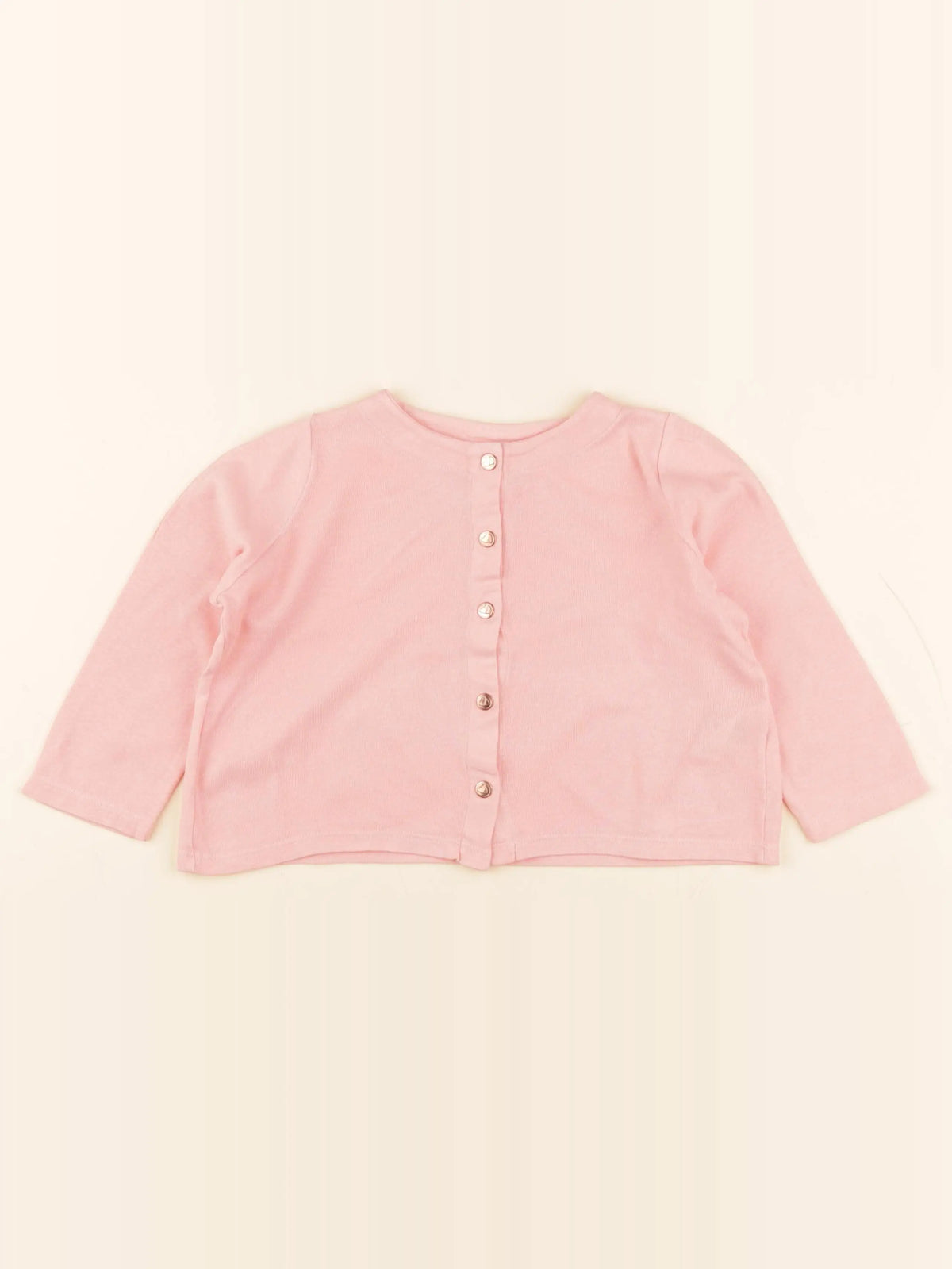 Petit Bateau - tee-shirt rose - 36 mois