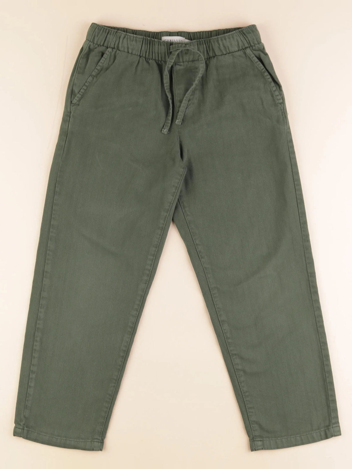 Cyrillus - pantalon vert - 8 ans