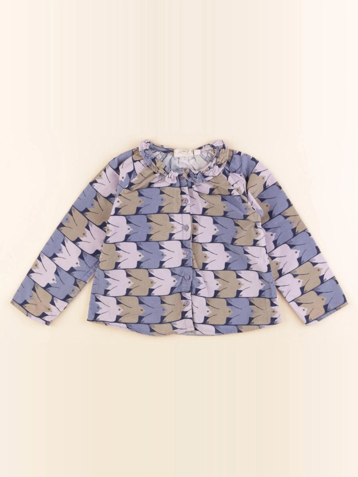 Arsène et les pipelettes - blouse multicolore - 36 mois