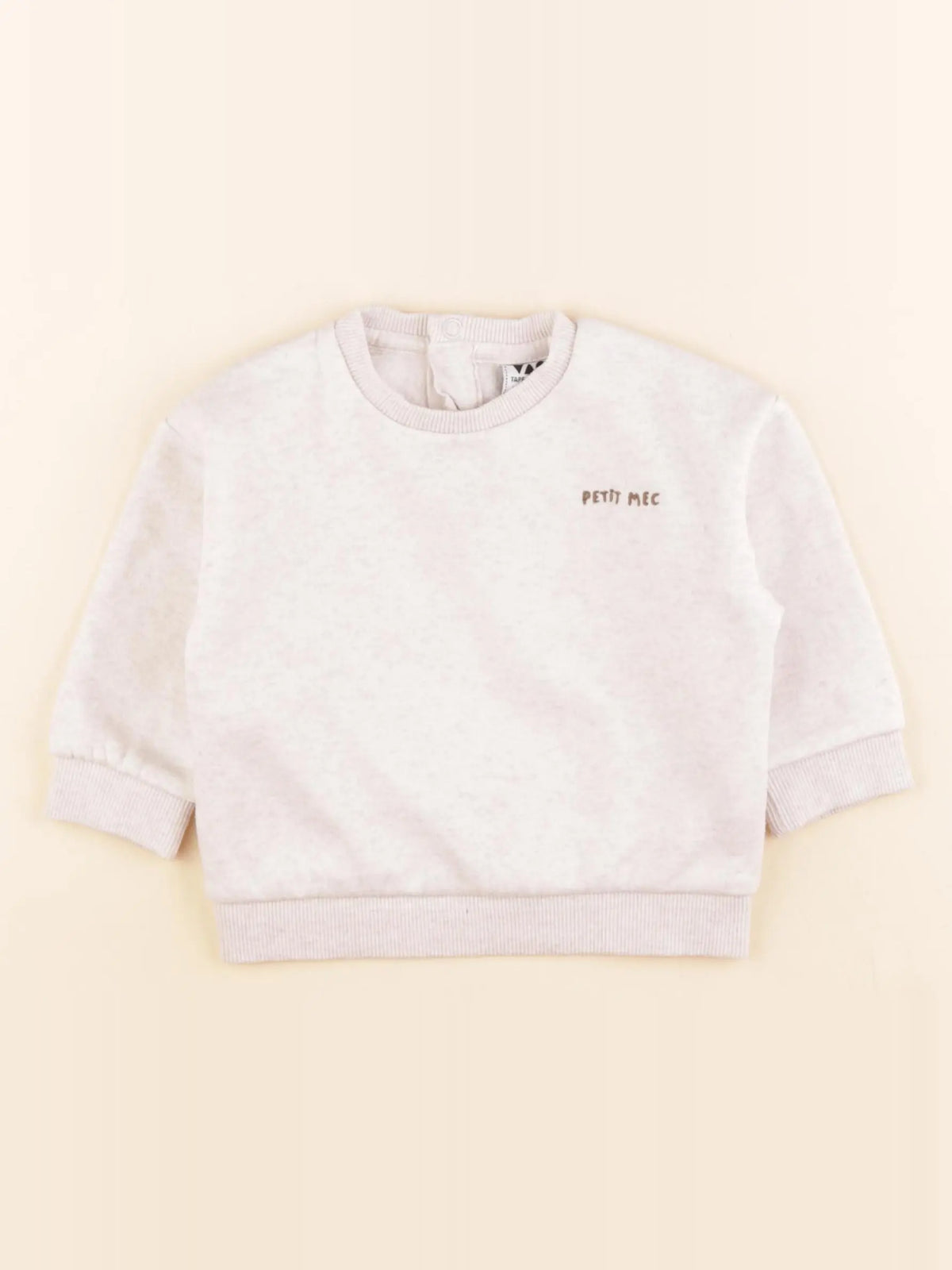 Tape à l'oeil - sweat beige - 12 mois