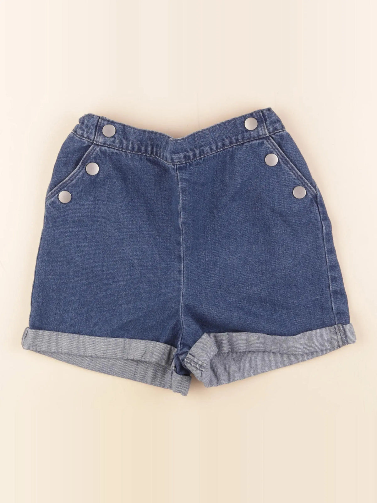 Vertbaudet - short bleu - 12 ans