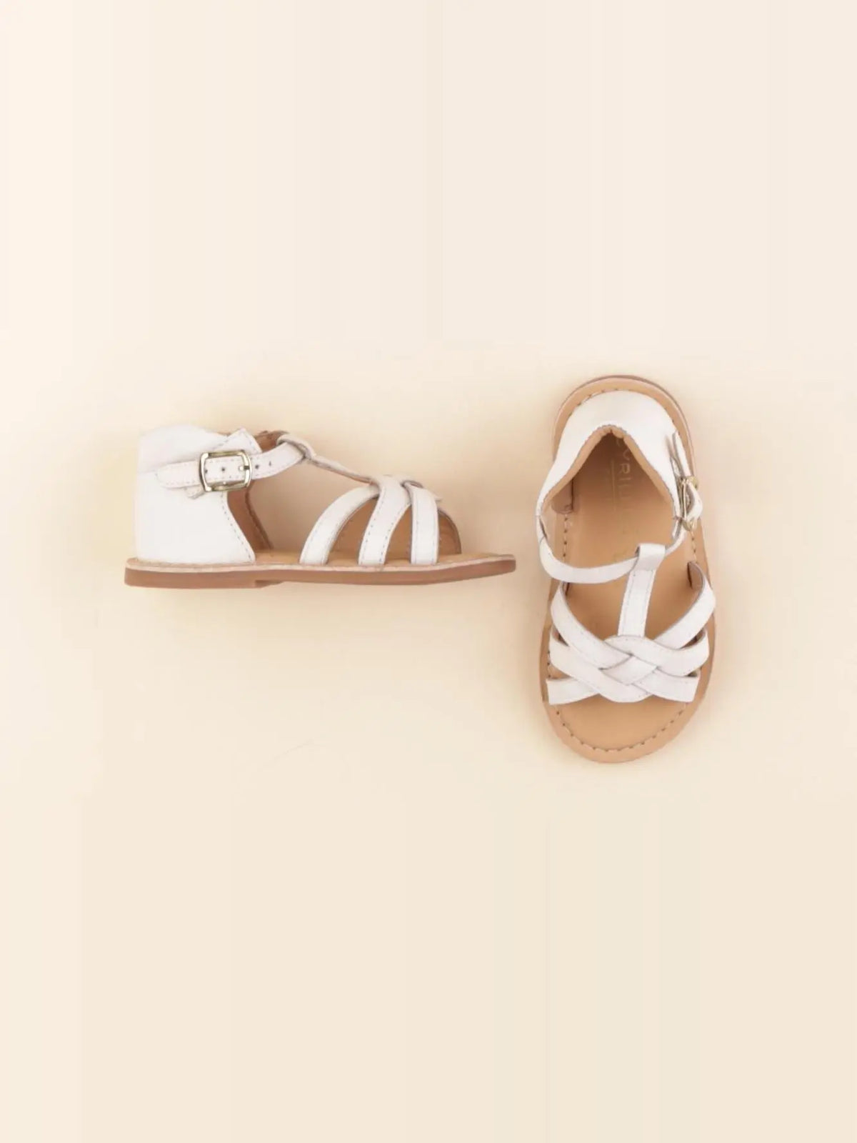 Cyrillus - sandales blanc - pointure 22