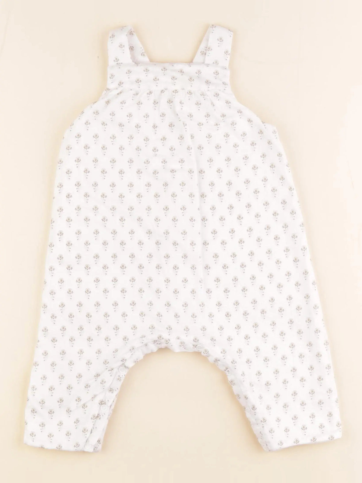 Petit Bateau - combinaison blanc, or - 3 mois