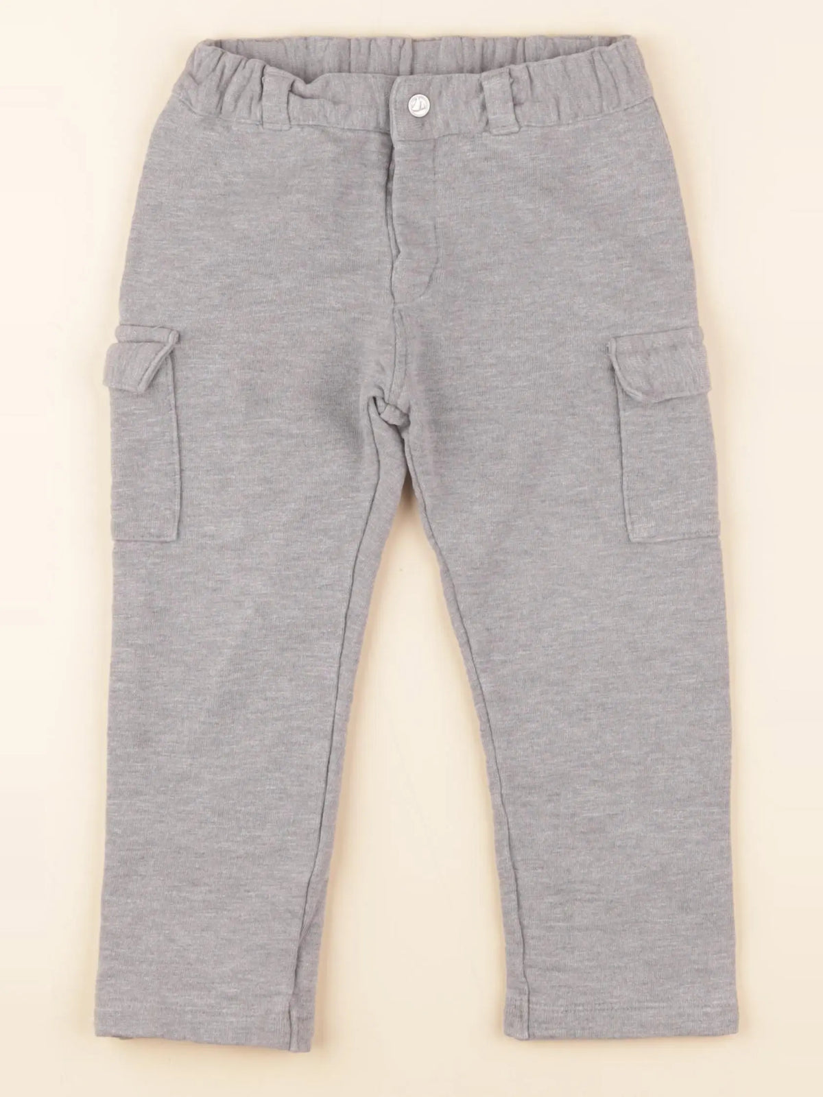 Petit Bateau - pantalon gris - 36 mois