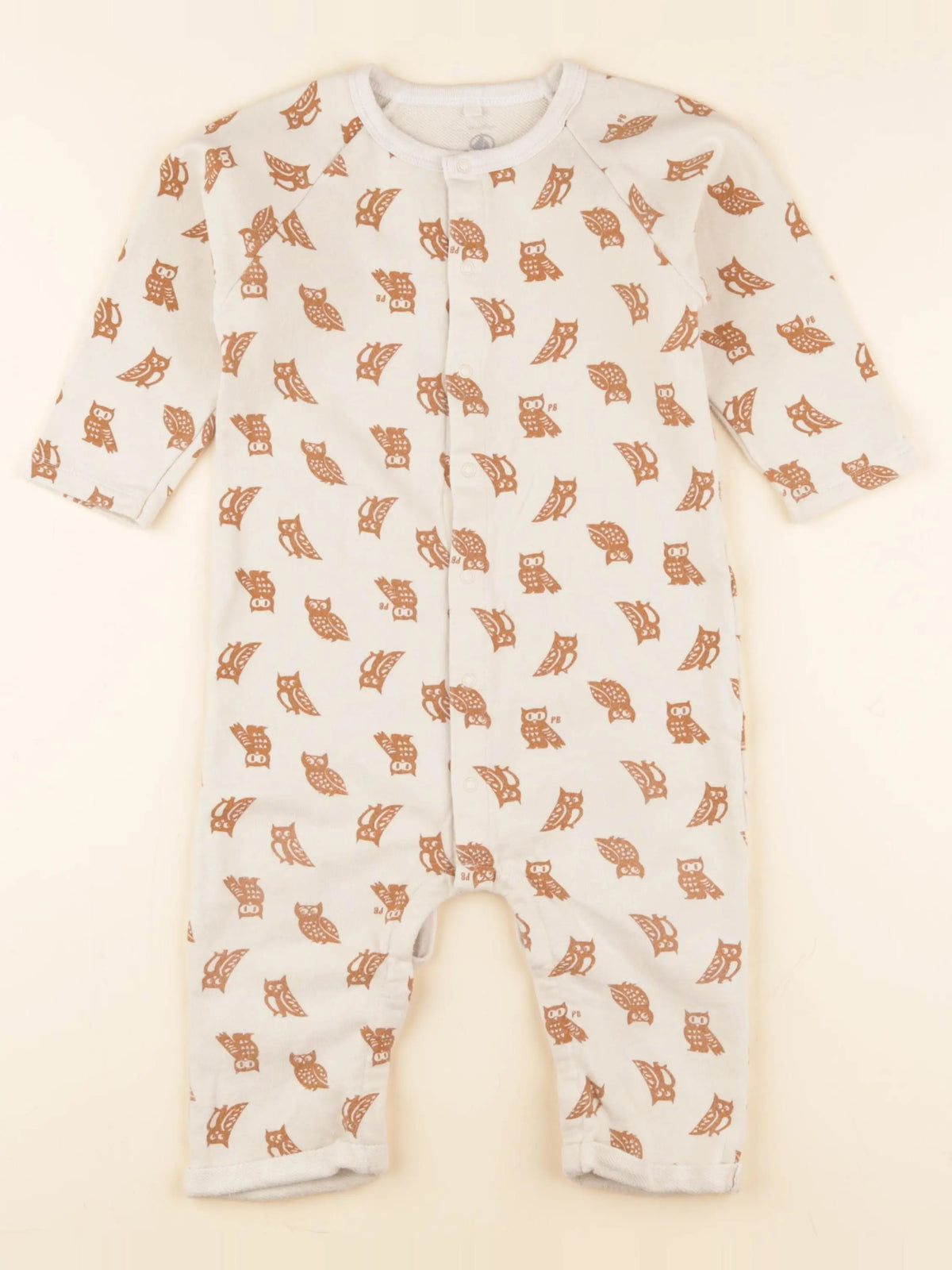 Petit Bateau - combinaison marron - 24 mois