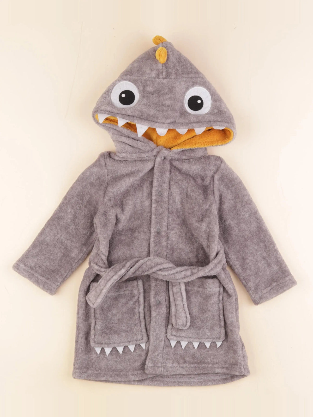 Vertbaudet - robe de chambre gris - 2 ans